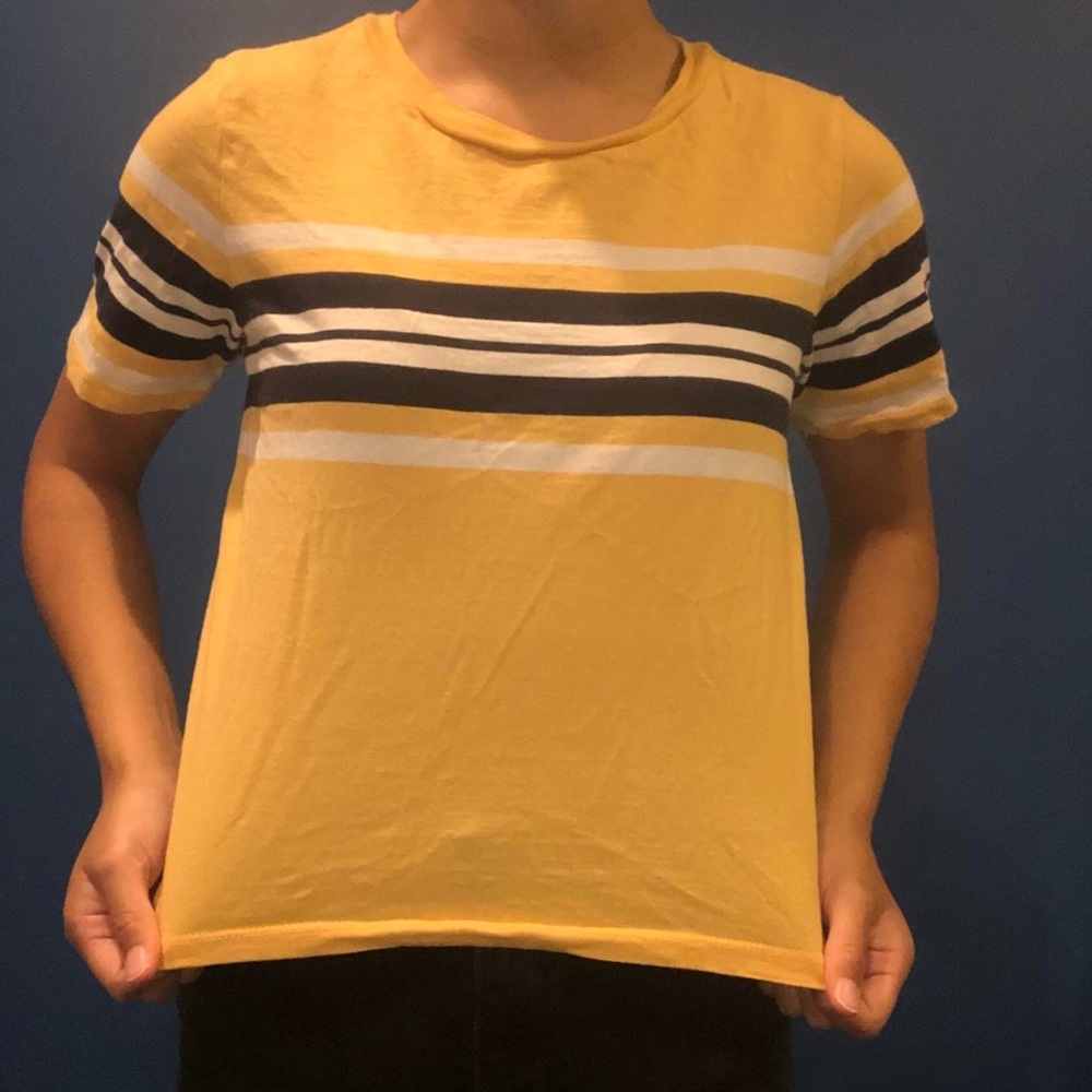 Yellow Striped Shirt